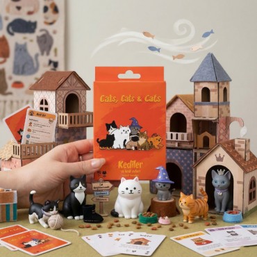 Cats, Cats and Cats Eğlenceli Kart Oyunu