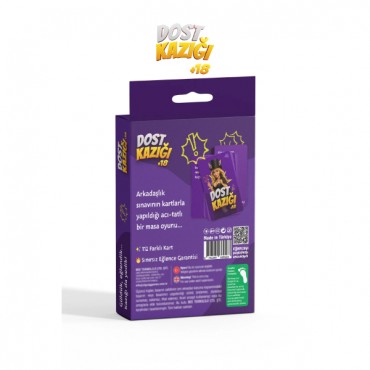 Dost Kazığı +18 Eğlenceli Kart Oyunu