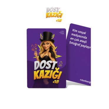 Dost Kazığı +18 Eğlenceli Kart Oyunu
