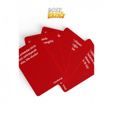 Dost Kazığı Eğlenceli Kart Oyunu