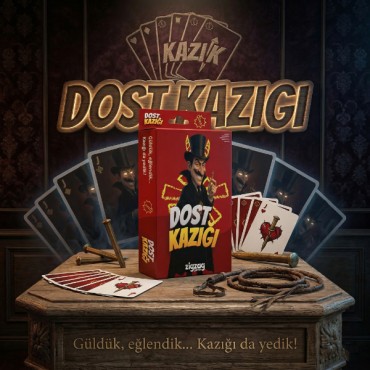 Dost Kazığı Eğlenceli Kart Oyunu