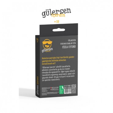 Gülersen İçersin +18 - Eğlenceli Kart Oyunu