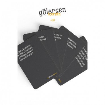 Gülersen İçersin +18 - Eğlenceli Kart Oyunu