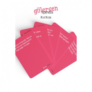 Gülersen İçersin Kız Kıza - Eğlenceli Kart Oyunu