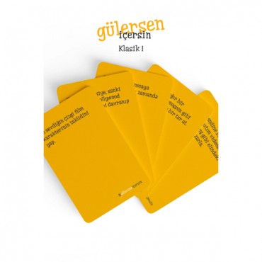 Gülersen İçersin Klasik 1 - Eğlenceli Kart Oyunu