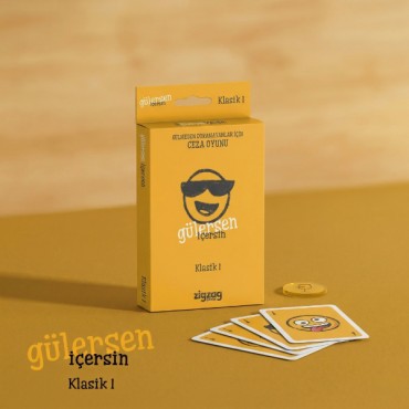 Gülersen İçersin Klasik 1 - Eğlenceli Kart Oyunu