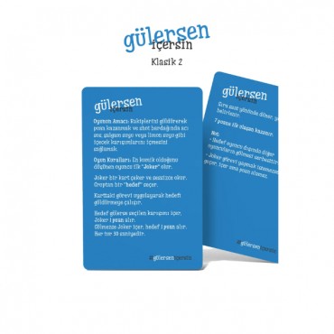 Gülersen İçersin Klasik 2 - Eğlenceli Kart Oyunu