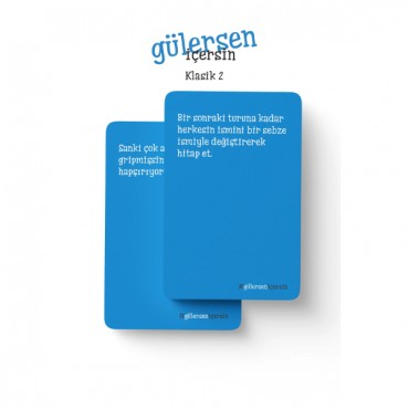 Gülersen İçersin Klasik 2 - Eğlenceli Kart Oyunu
