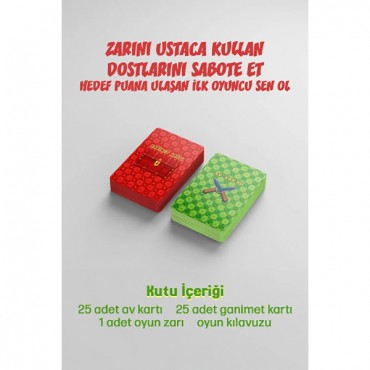 Hunt 8-Bit Eğlenceli Kart Oyunu