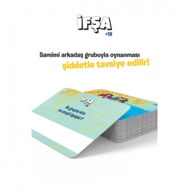 İfşa +18 Eğlenceli Kart Oyunu