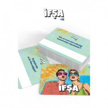 İfşa +18 Eğlenceli Kart Oyunu