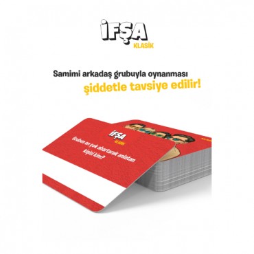 İfşa Klasik Eğlenceli Kart Oyunu