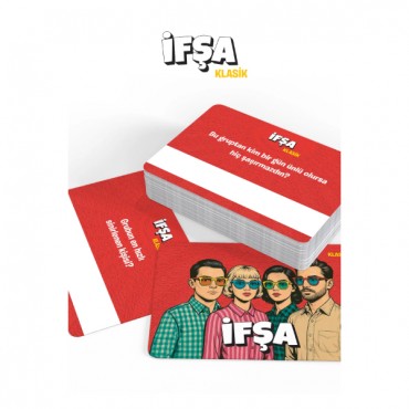 İfşa Klasik Eğlenceli Kart Oyunu