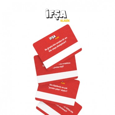 İfşa Klasik Eğlenceli Kart Oyunu