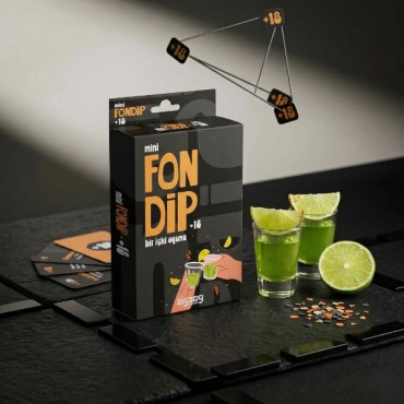 Mini Fondip +18 Eğlenceli Kart Oyunu