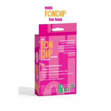 Mini Fondip Kız Kıza Eğlenceli Kart Oyunu