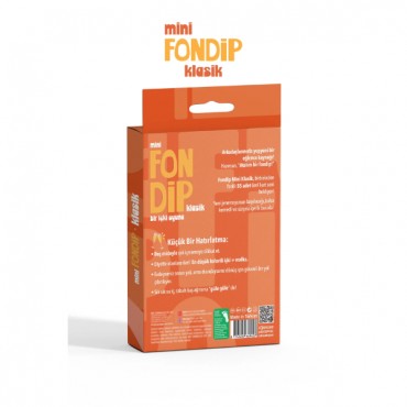 Mini Fondip Klasik Eğlenceli Kart Oyunu