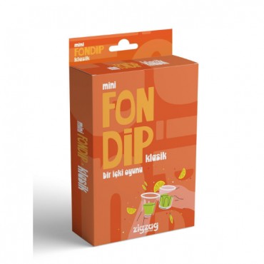 Mini Fondip Klasik Eğlenceli Kart Oyunu
