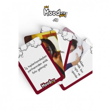 Mini Mooduna Göre +18 - Eğlenceli Kart Oyunu