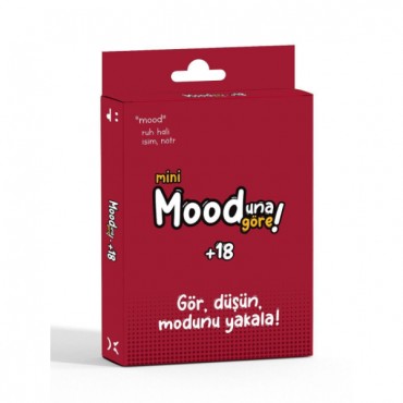 Mini Mooduna Göre +18 - Eğlenceli Kart Oyunu