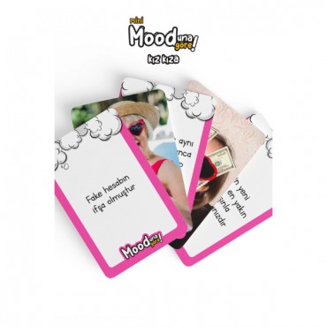 Mini Mooduna Göre Kız Kıza - Eğlenceli Kart Oyunu