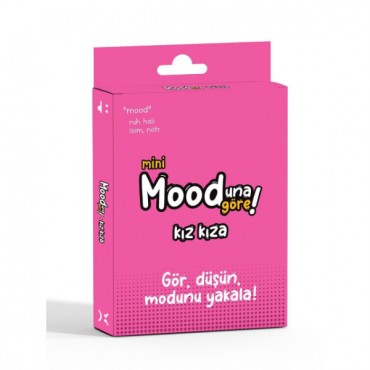 Mini Mooduna Göre Kız Kıza - Eğlenceli Kart Oyunu