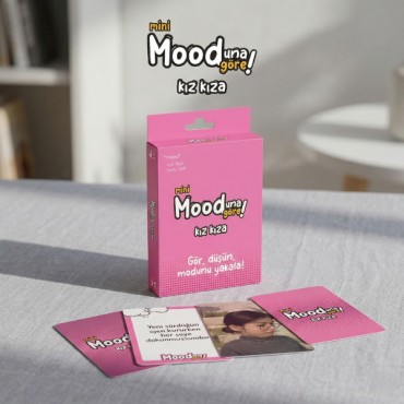 Mini Mooduna Göre Kız Kıza - Eğlenceli Kart Oyunu