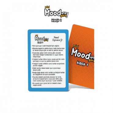 Mini Mooduna Göre Klasik 1 - Eğlenceli Kart Oyunu