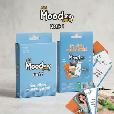 Mini Mooduna Göre Klasik 1 - Eğlenceli Kart Oyunu