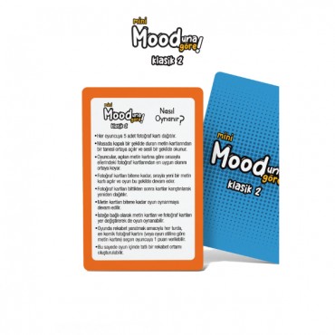 Mini Mooduna Göre Klasik 2 - Eğlenceli Kart Oyunu