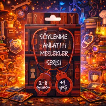 Söylenme Anlat Meslekler Serisi - Kart Oyunu