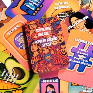 Söylenme Anlat Popüler Kültür Serisi - Kart Oyunu