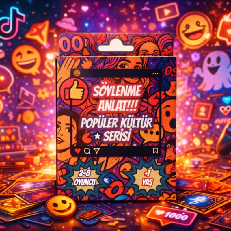 Söylenme Anlat Popüler Kültür Serisi - Kart Oyunu
