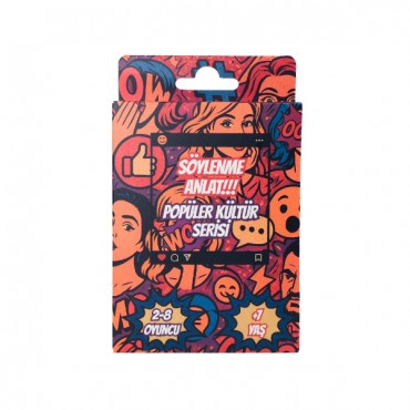 Söylenme Anlat Popüler Kültür Serisi - Kart Oyunu