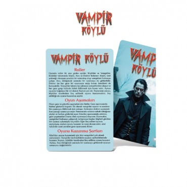 Vampir Köylü Eğlenceli Kart Oyunu