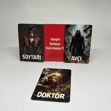 Vampir Köylü Blöf Kart Oyunu