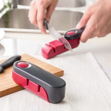 Katlanabilir Çift Aşamalı Bıçak Bileyici 