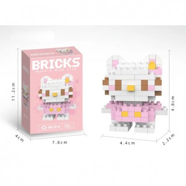 Bricks Hello Kitty Mini Lego Figürü