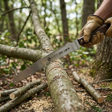 Ahşap Saplı Samuray Ağaç Budama Testeresi 