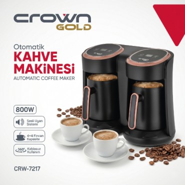 İkili Otomatik Türk Kahve Makinesi 