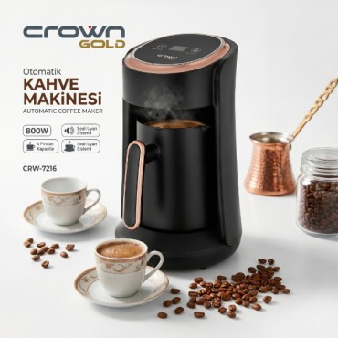 Tek Hazneli Otomatik Türk Kahve Makinesi 