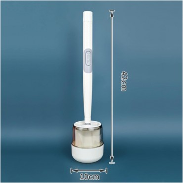 Hazneli Silikon Tuvalet Temizleme Fırçası