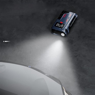 4'ü 1 Arada Şarjlı Akü Takviye Cihazı ve Hava Kompresörü