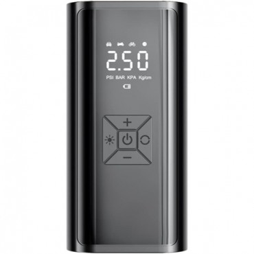 Dijital Ekranlı Şarjlı Taşınabilir Araç Hava Kompresörü