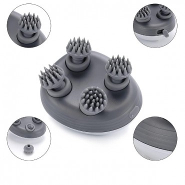 Şarjlı Su Geçirmez Saç ve Vücut Masaj Cihazı 