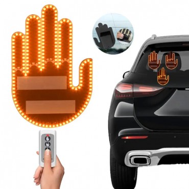 El Tasarımlı Uzaktan Kumandalı 3 Hareket Modlu Araç İçi LED 