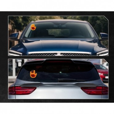 El Tasarımlı Uzaktan Kumandalı 3 Hareket Modlu Araç İçi LED 