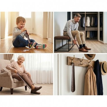 Kahverengi Metal Ayakkabı Çekeceği 