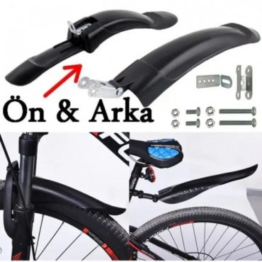Ön ve Arka Bisiklet Çamurluk Seti