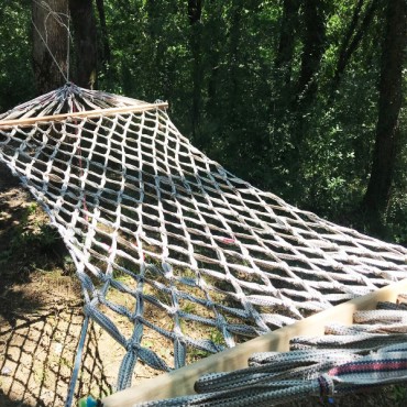 Kolon Renkli İpli Lüks Çift Kişilik Hamak 